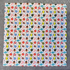Derby Day Jockey Silks, Equestrian Pocket Square Made with Soft Cotton Fabric