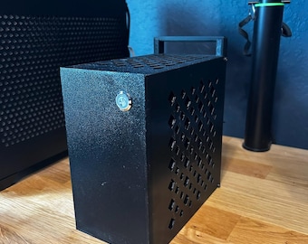 3.73L Mini ITX PC Case with Carry Handle | 3D Print Stl Files for SFF Small Form Factor Builds | Stak 3.7 Carry