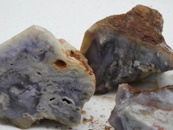 Purple Cloud Agate Rough Material 3.2lbs | Etsy