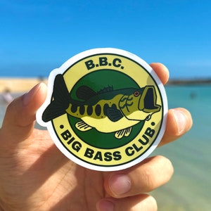 BBC | Big Bass Club Sticker - Meme Vinyl Sticker