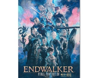Final Fantasy XIV (14) Online: Endwalker Poster | Official Key Art | Unframed Version - High Quality Prints