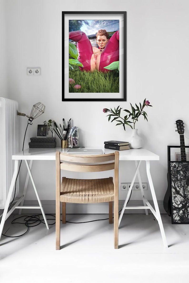 Anime Girl Poster / 18 Nude Art / Sexy Naked Anime Girl Art - Etsy México