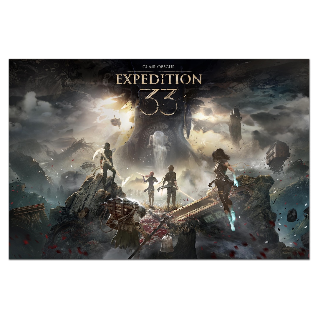 Clair Obscur: Expedition 33 ゲームポスター | ゲーマー向けカバー