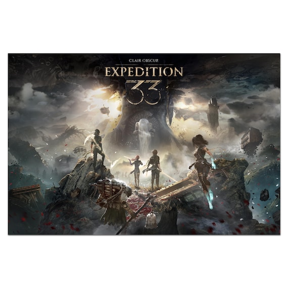 Clair Obscur: Expedition 33 Game Poster | Cover Art Print for
