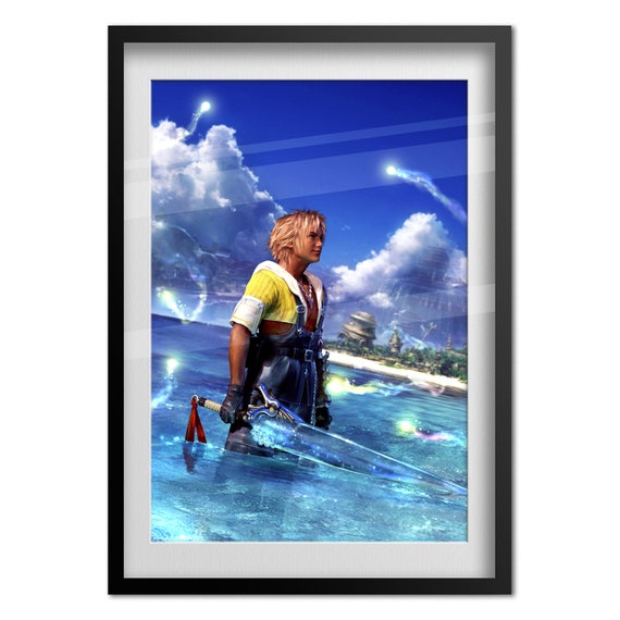 Final Fantasy X (10) Poster |tidus Key Art | Unframed Version