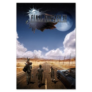 Final Fantasy XV (15) Poster | Official Key Art | Unframed Version - High Quality Prints