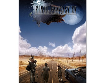 Final Fantasy XV (15) Poster | Official Key Art | Unframed Version - High Quality Prints
