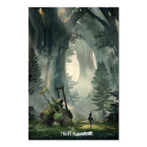 Nier Automata Poster - Official Key Art 01 - High Quality Prints