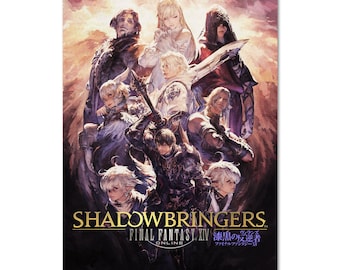 Final Fantasy XIV (14) Online: Shadowbringers Poster | Official Key Art | Unframed Version - High Quality Prints