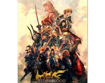 Final Fantasy XIV (14) Online: Stormblood Poster | Official Key