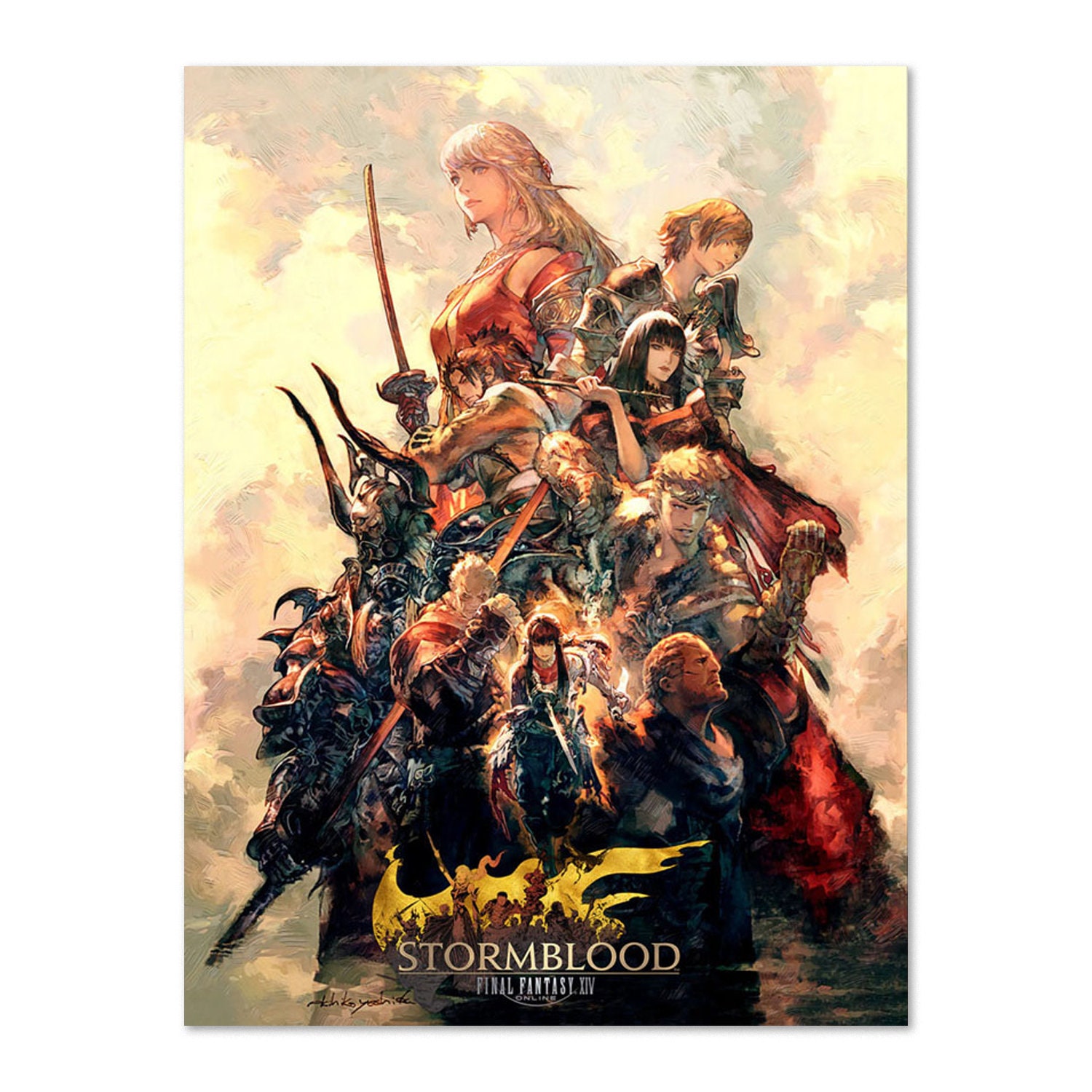 Final Fantasy XIV (14) Online: Stormblood Poster | Official Key