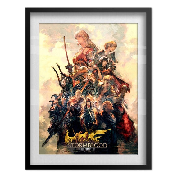 Final Fantasy XIV (14) Online: Stormblood Poster | Official Key