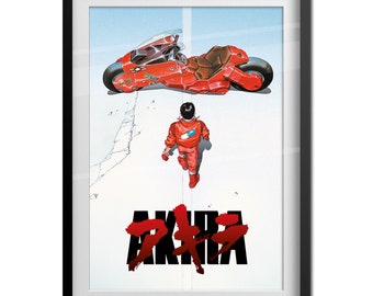AKIRA アニメポスター 黒色フレーム Amazon.com: POSTER STOP ONLINE Akira 2001 - Movie Poster