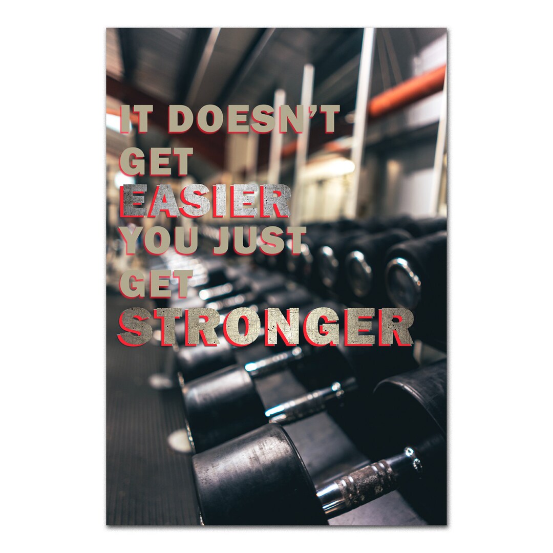 Fitness Posters Motivational Inspirational Quotes Prints for ...