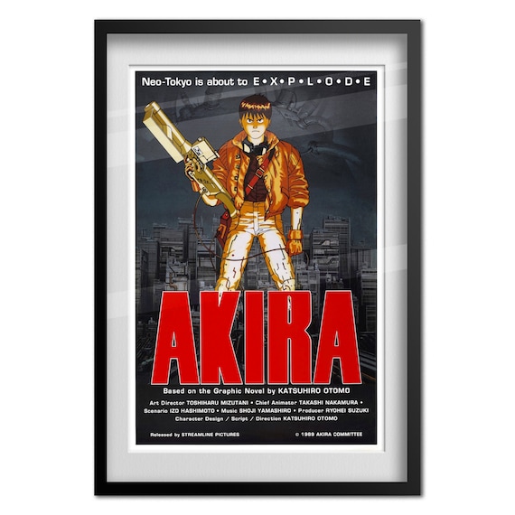 Akira Anime Movie Poster - Official Art 01 - High Quality Prints