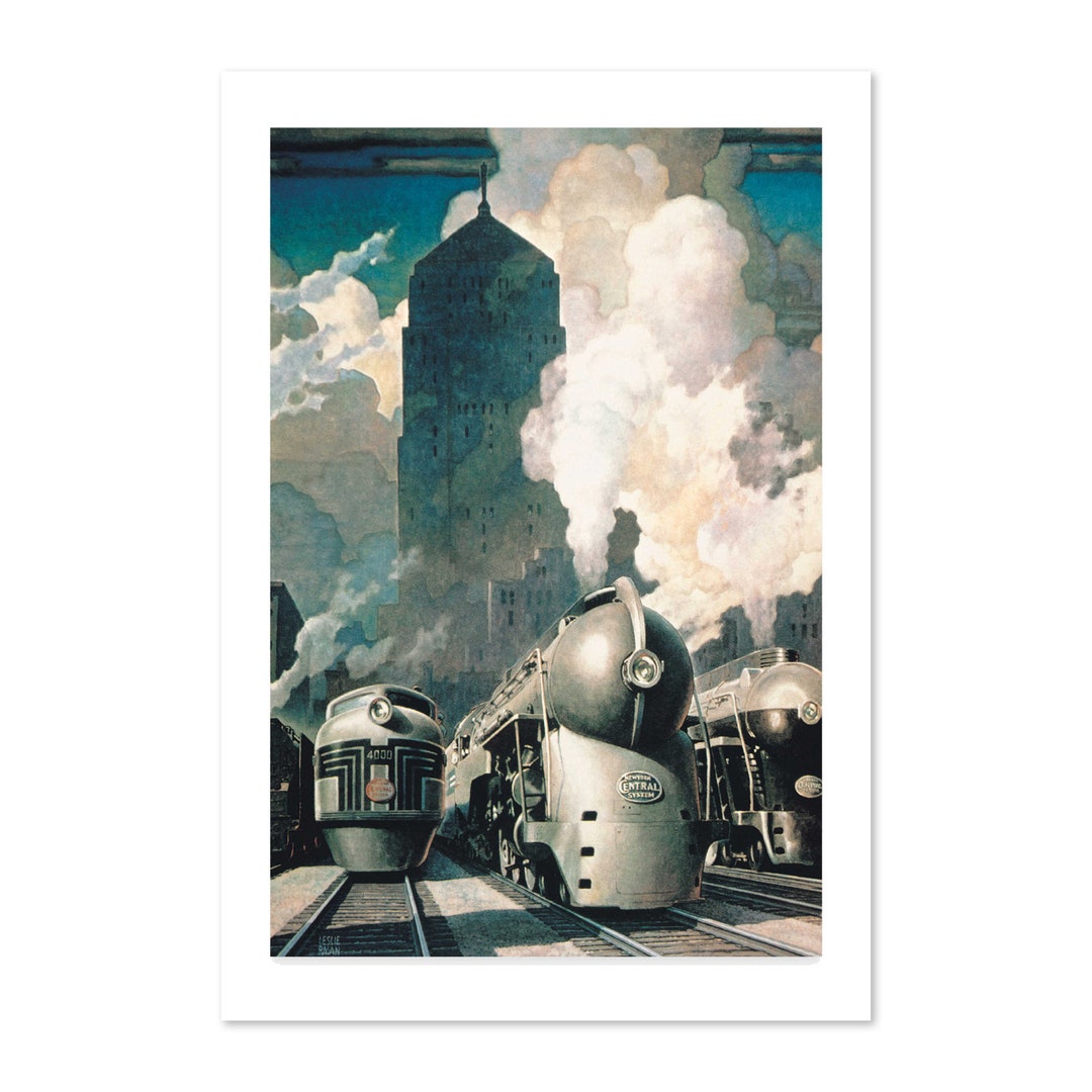 New York Central System | Classic Collection Art Print | for Gifts and ...