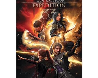 Clair Obscur: Expedition 33 Game Poster | Gamer Art Print for Gamers | UNFRAMED