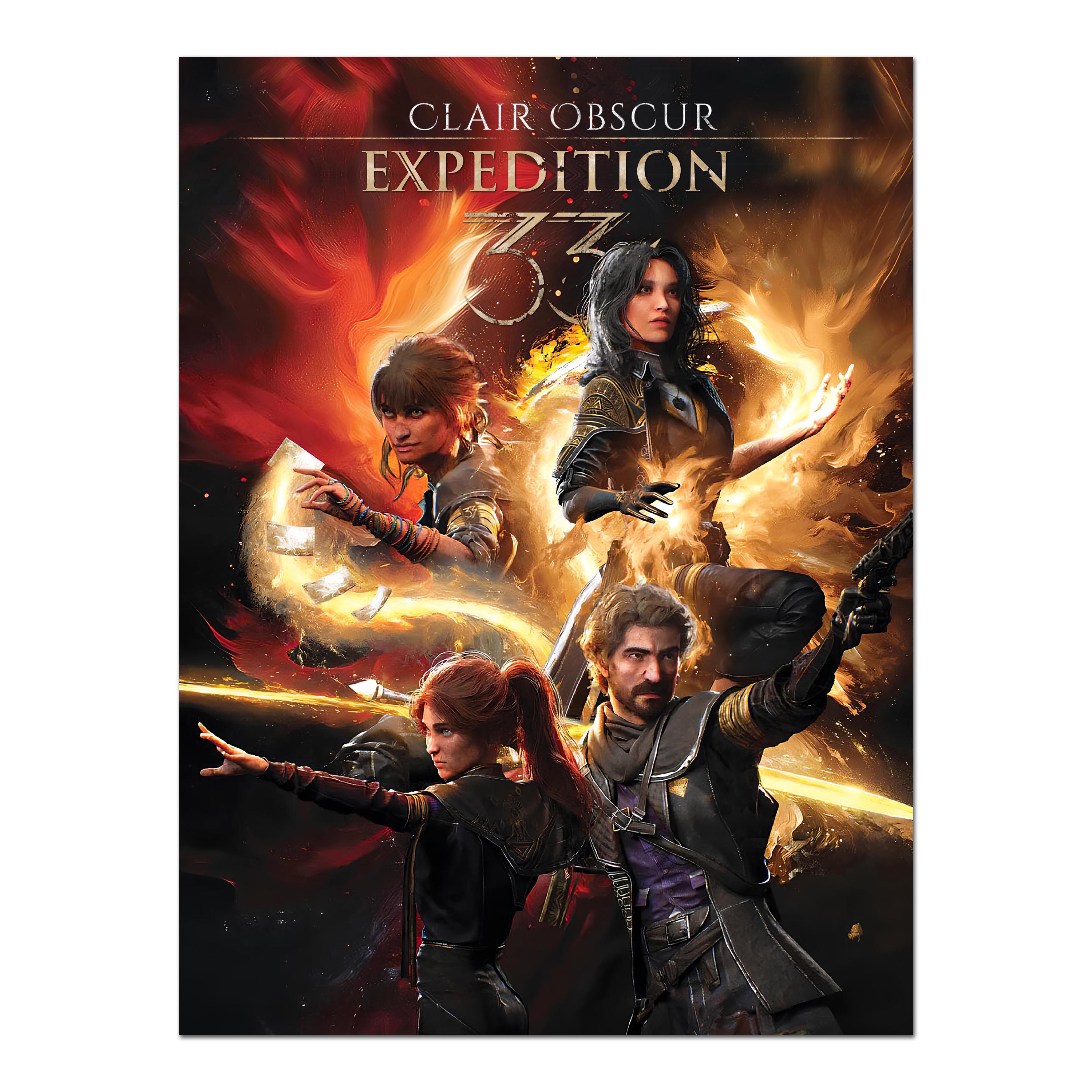 Clair Obscur: Expedition 33 Game Poster | Gamer Art Print for