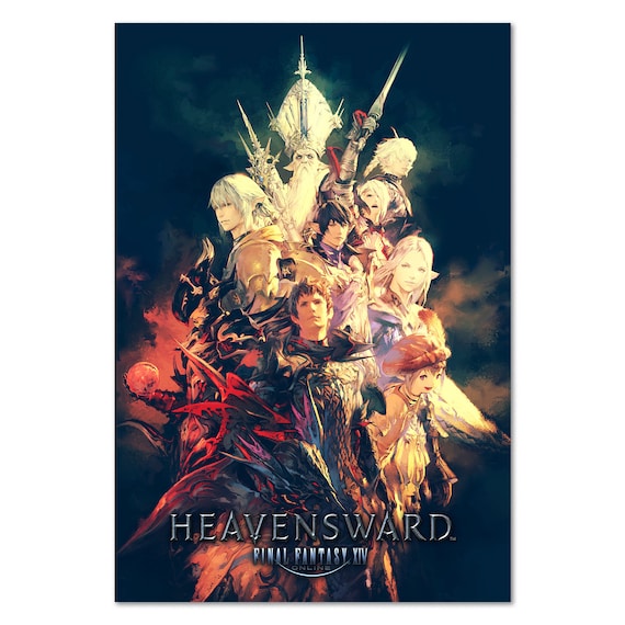 Final Fantasy XIV (14) Online: Heavensward Poster | Official Key