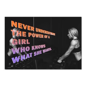 Fitness Posters Motivational Inspirational Quotes Prints for Bodybuilding Workout Men Women 18 - Wall Art for Home Office Gym - High Quality