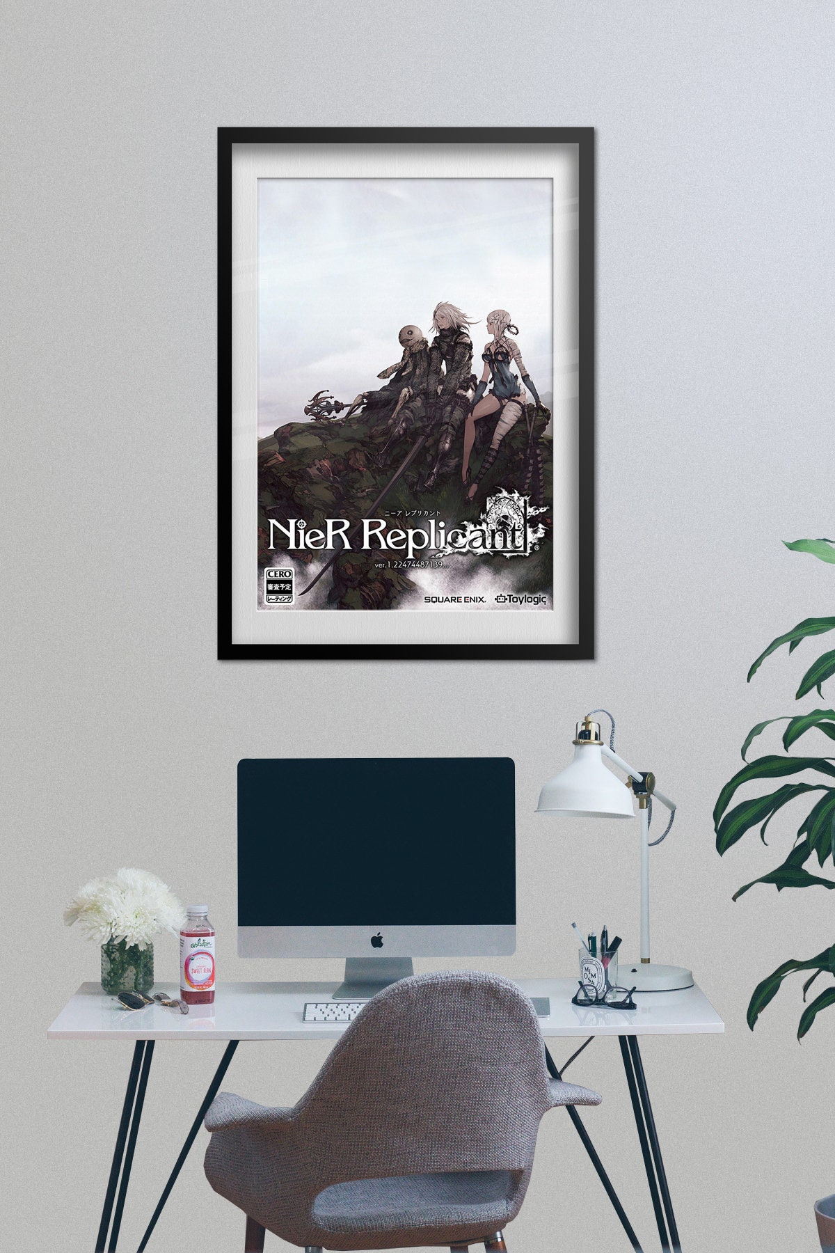 Nier Replicant Ver.1.22474487139 Poster | Official Key
