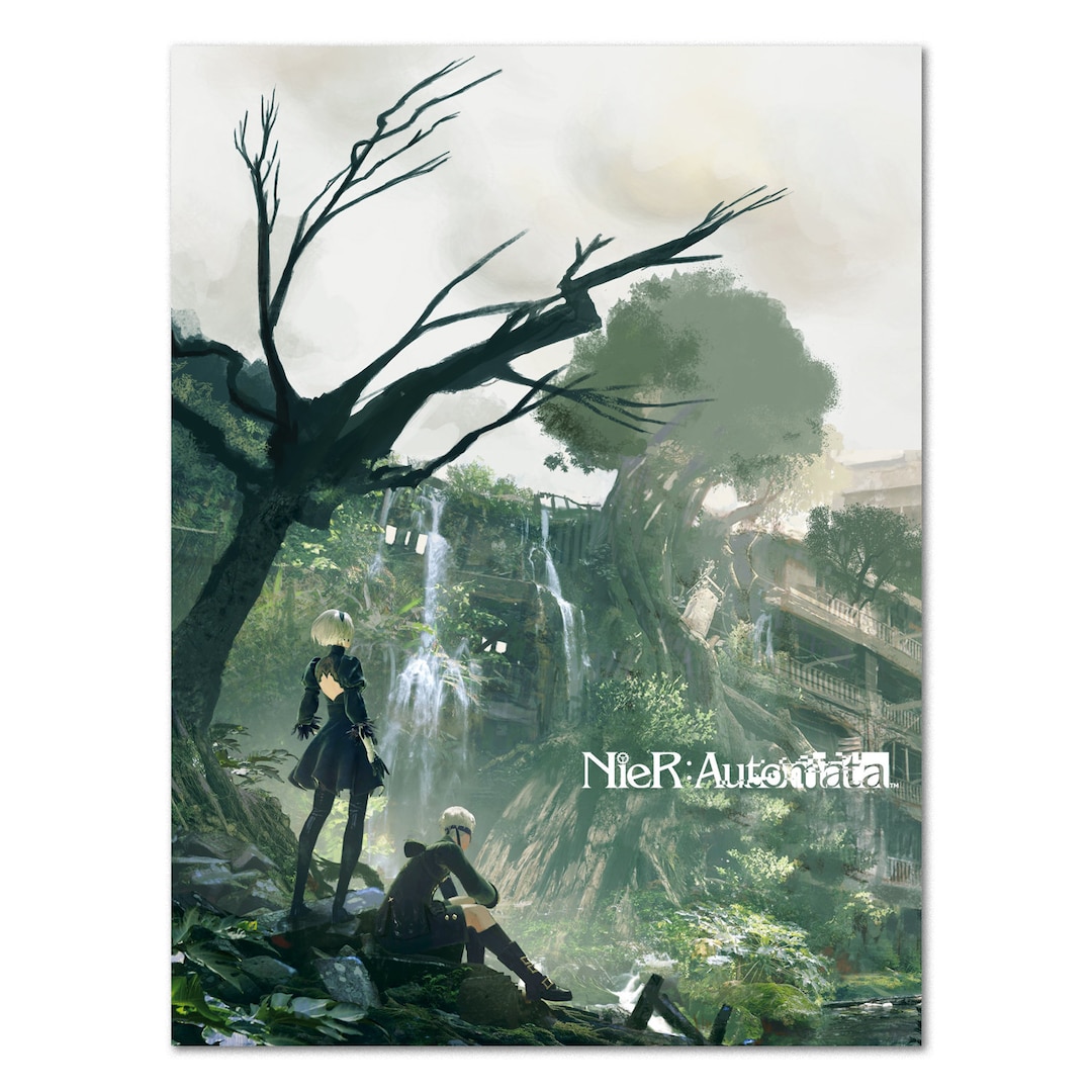 ニーア オートマタ ポスター - CD カバー - 公式キーアート - 高 ニーア オートマタ ポスター - CD カバー - 公式キーアート - 高