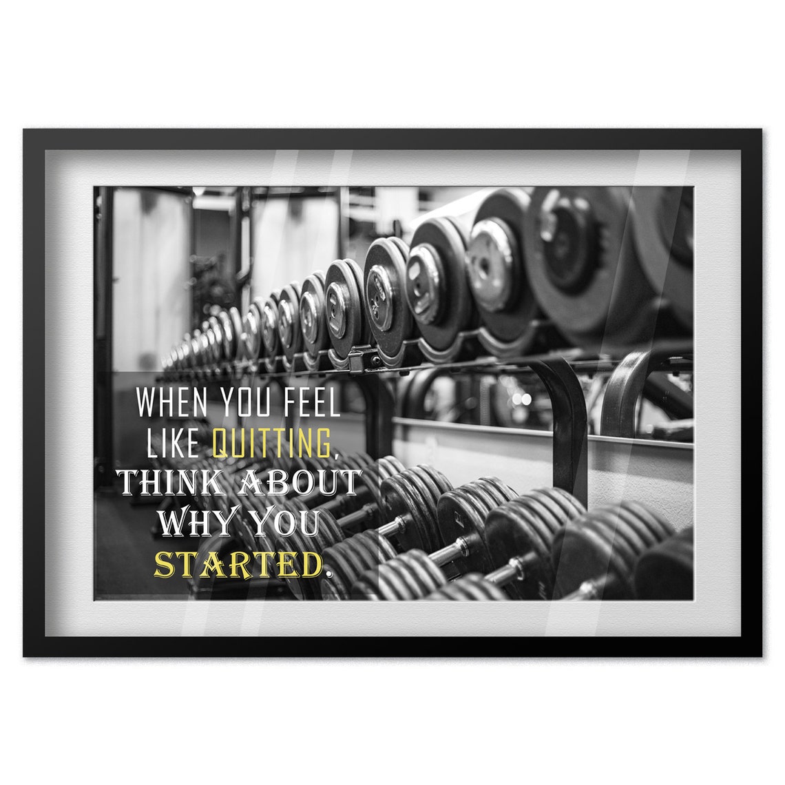 Fitness Posters Motivational Inspirational Quotes Prints for - Etsy