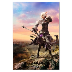 Final Fantasy XIV (14) Online Poster | Y&#39;shtola Rhul Key Art | Unframed Version - High Quality Prints