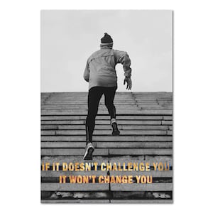Fitness Poster Motivierende Inspiration Zitate Drucke für Bodybuilding Workout Männer Frauen 10 - Wandkunst für Home Office Gym - Hochwertige