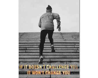 Fitness Posters Motivational Inspirational Quotes Prints for Bodybuilding Workout Men Women 10 - Wall Art for Home Office Gym - High Quality