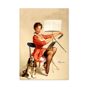 Elvgren Sexy Pin-up Girl 