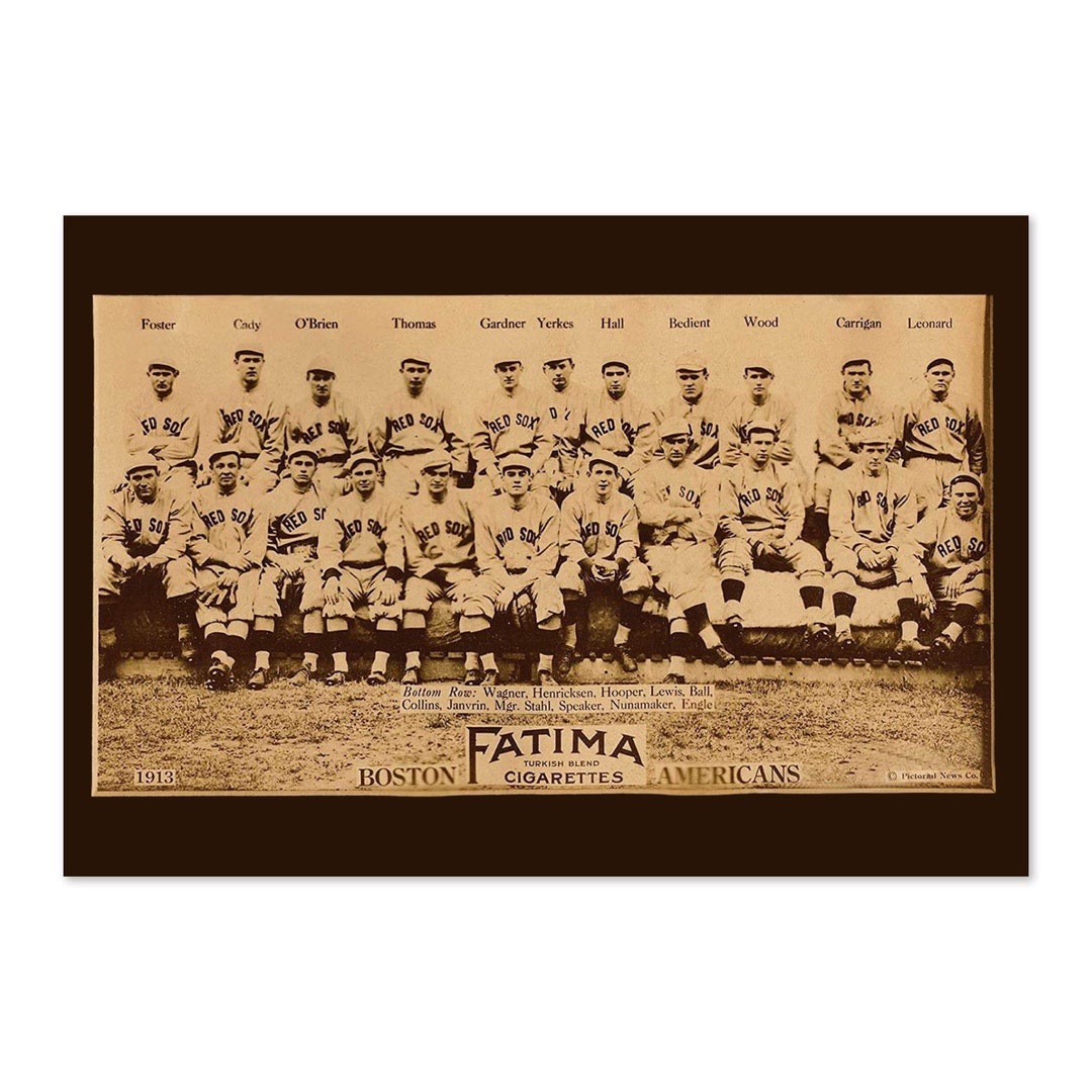 Naps Mlb 1913 Cleveland Naps Classic Baseball Team Photo Poster | Motivational ...