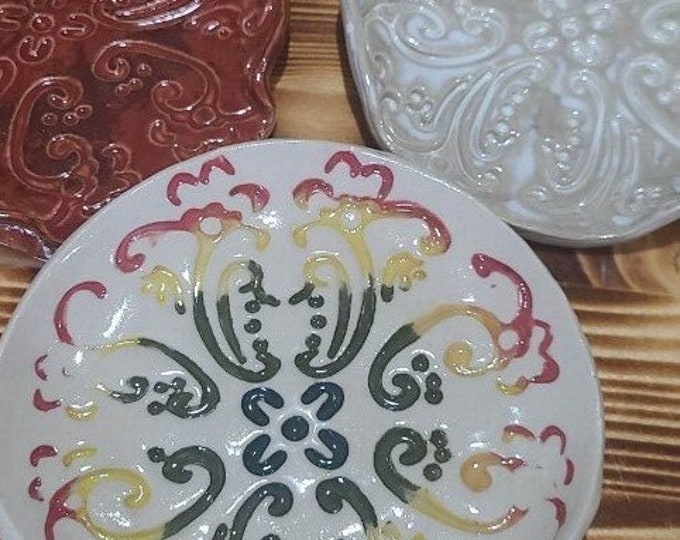 Handmade Ceramic Spoon Rests