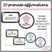 Composition Notebook Classroom Decor Affirmation Station | Mirror ...