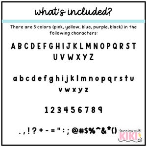 Composition Notebook Bulletin Board Letters | A - Z, Letters and Numbers, Pastel Classroom Decor image 4