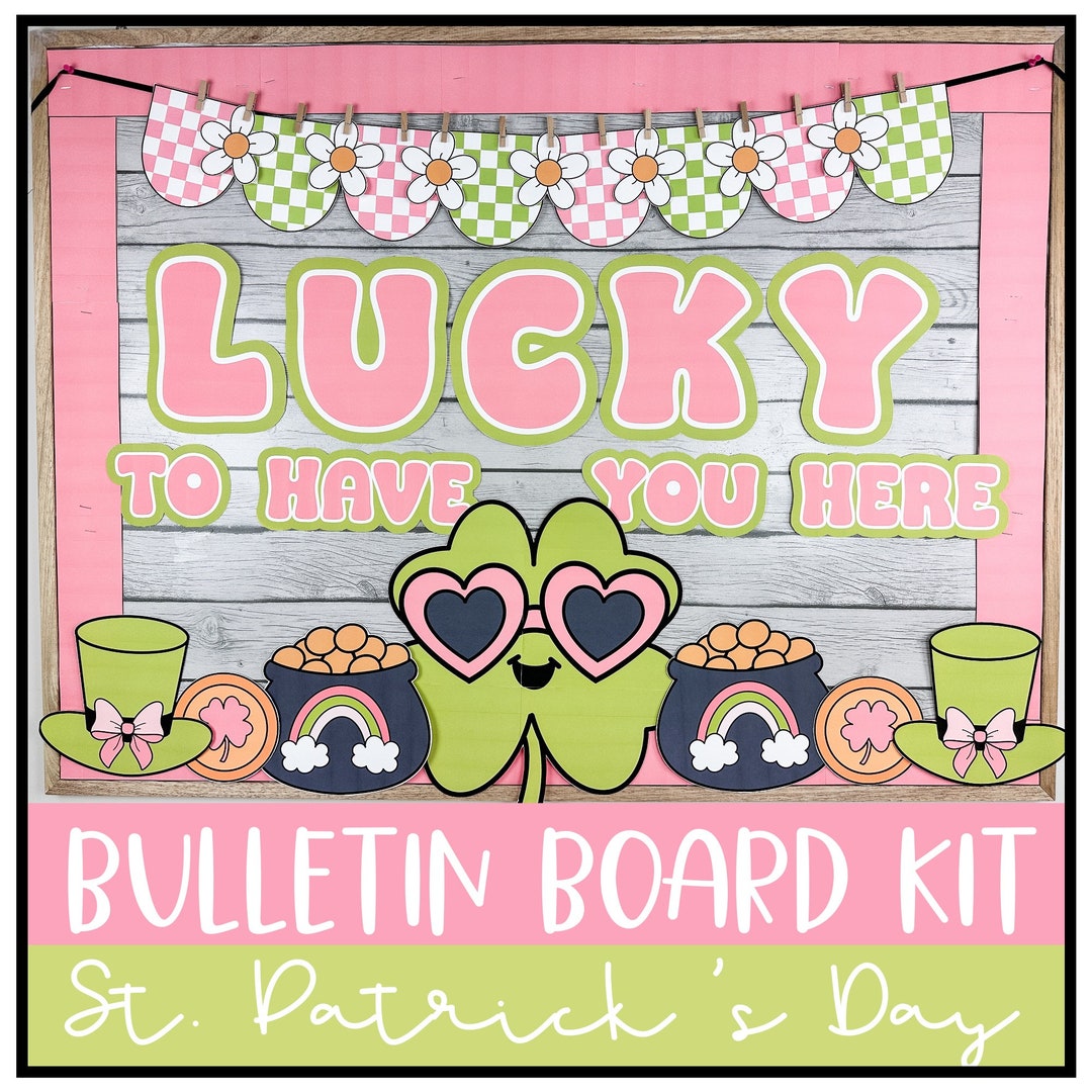 pre k st patricks day bulletin board re
