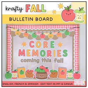 Höstanslagstavla | Krafty Brights äppeldekoridéer September Whimsy