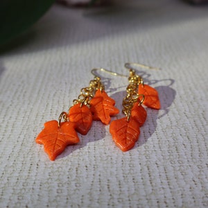 Fall Leaf Earrings