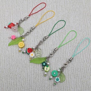 Fruit & Flower Phone Charm