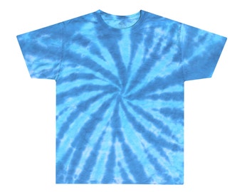 Blue Swirl Tie Dye (Short & Long Sleeve) Unisex Shirt