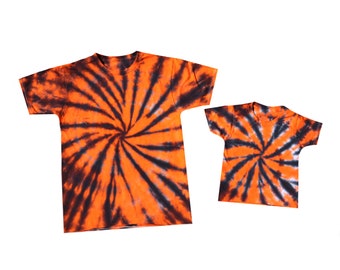 Halloween Vibrant Tie Dye Unisex (Short & Long Sleeve) Shirt