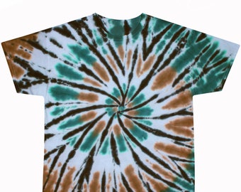 Camo Inspo Tie Dye Spiral (Short & Long Sleeve) Unisex Shirt