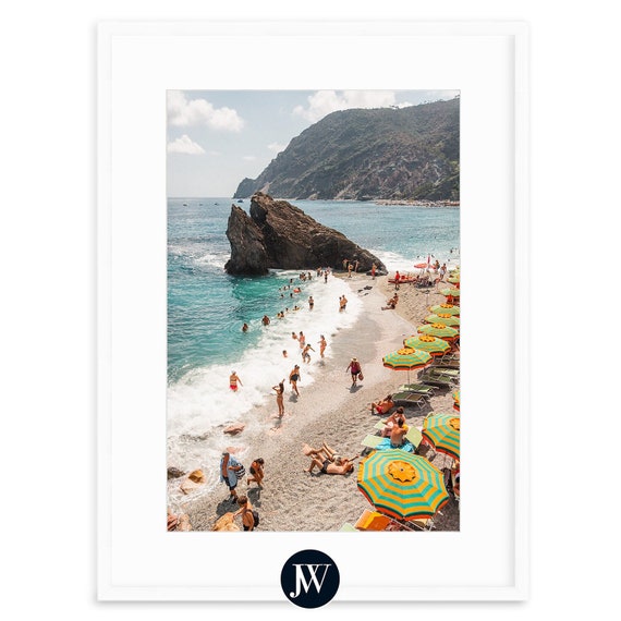 Cinque Terre Art Print | Monterosso Italy | Fine Art Photography Prints with Framing Options | "A Perfect Day"