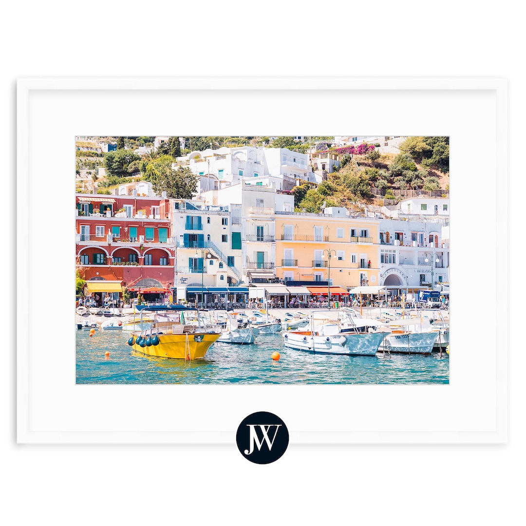 Capri Italy Art Print Amalfi Coast Italy Fine Art Photography Prints