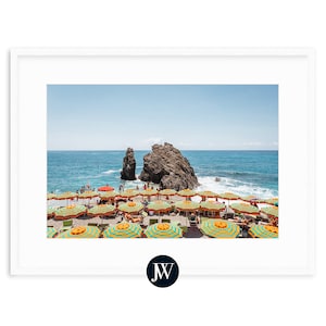 Italian Riviera Art Print | Cinque Terre Italy Fine Art Photography Prints with Framing Options | "The Sweet Life" by Josh Wilson