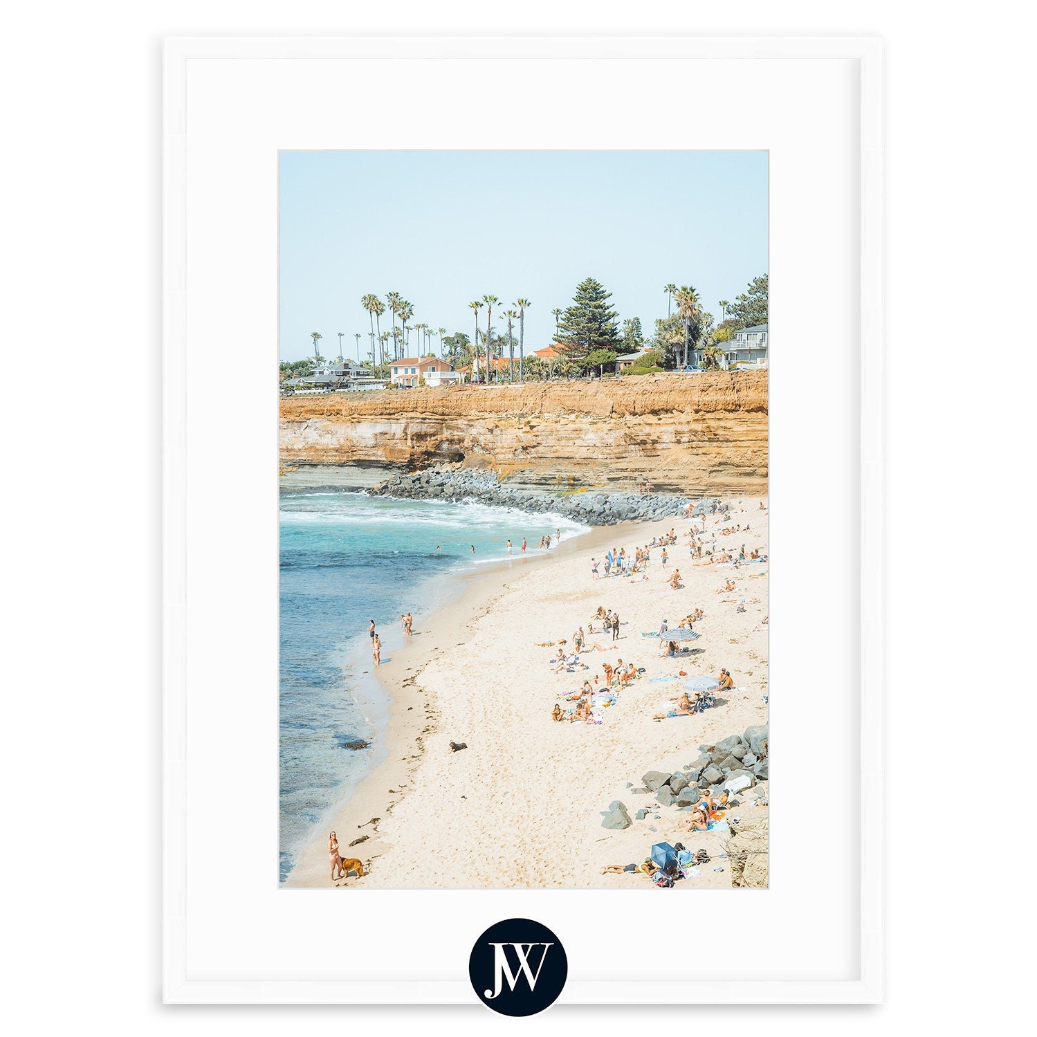 Coastal Art Print | San Diego California | Fine Art Photography Prints with Framing Options | "Sunset Cliffs I"