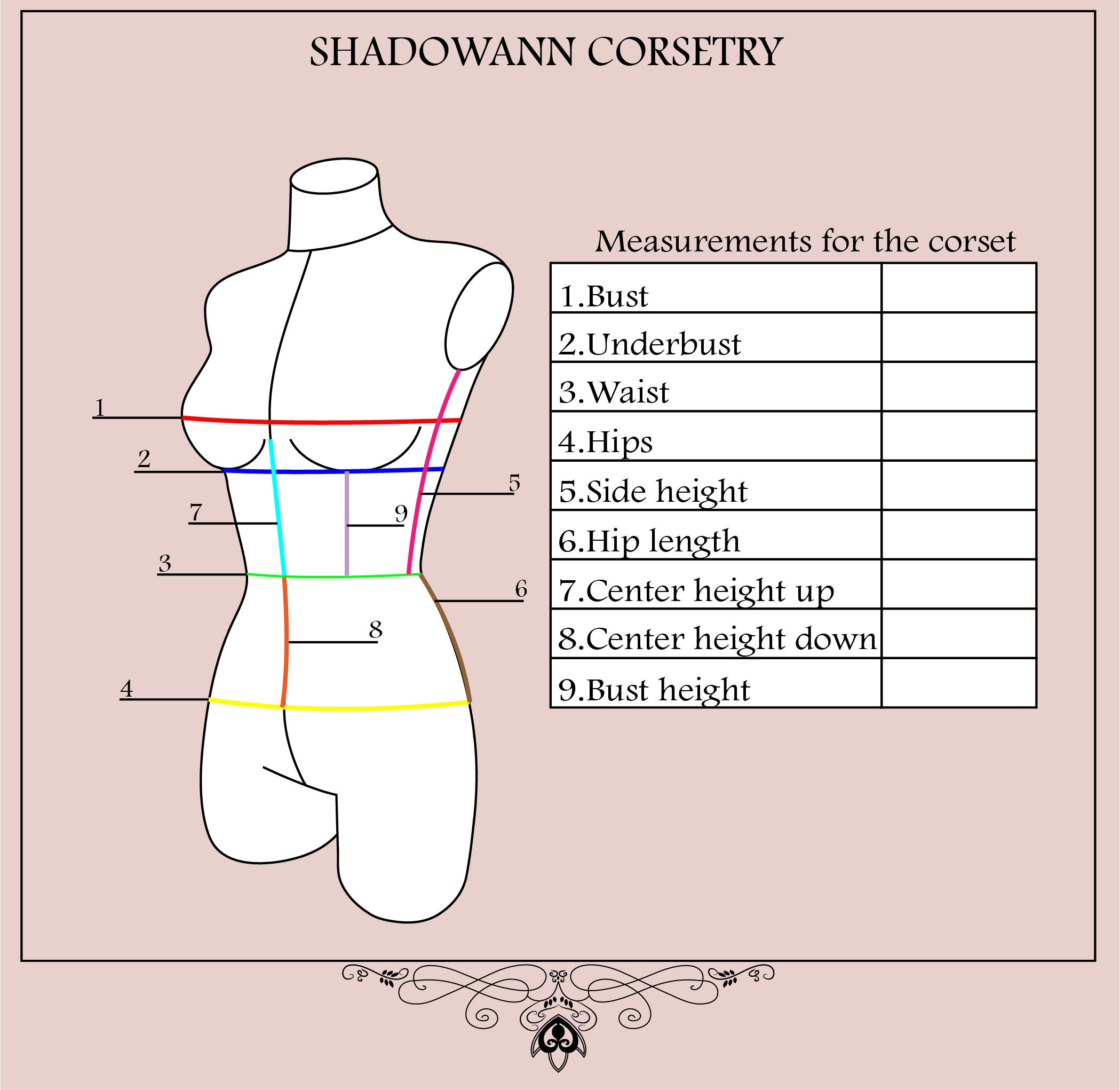 Made to Measure Mesh Underbust Custom Corset. Waist Training Etsy