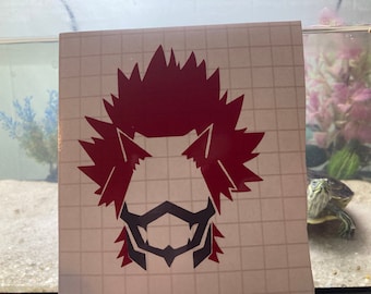 Kirishima-Red Riot Vinyl Decal