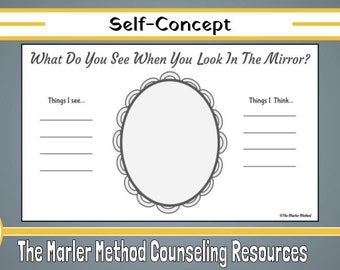 CBT Mirror Portrait Art Therapy Worksheet for Children Teens - Etsy CBT Mirror Portrait Art Therapy Worksheet for Children Teens - Etsy