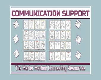 Sign Language Printable Worksheets | Toddler & Kids Speech Therapy (Instant Download)